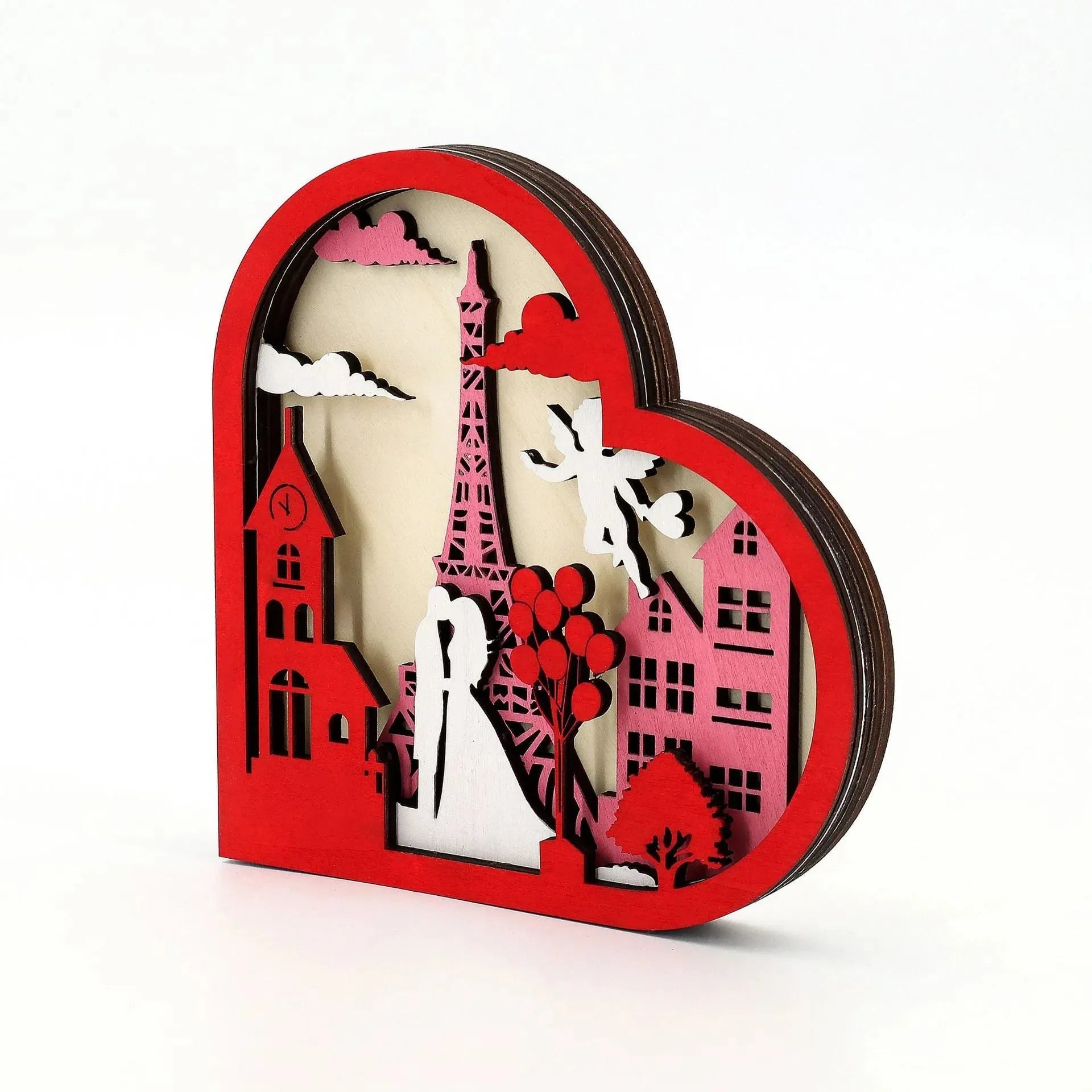 Express Your Love with the Valentine's Day Ferris Wheel Shape Decoration - Bellarte Enchanté Express Your Love with the Valentine's Day Ferris Wheel Shape Decoration
